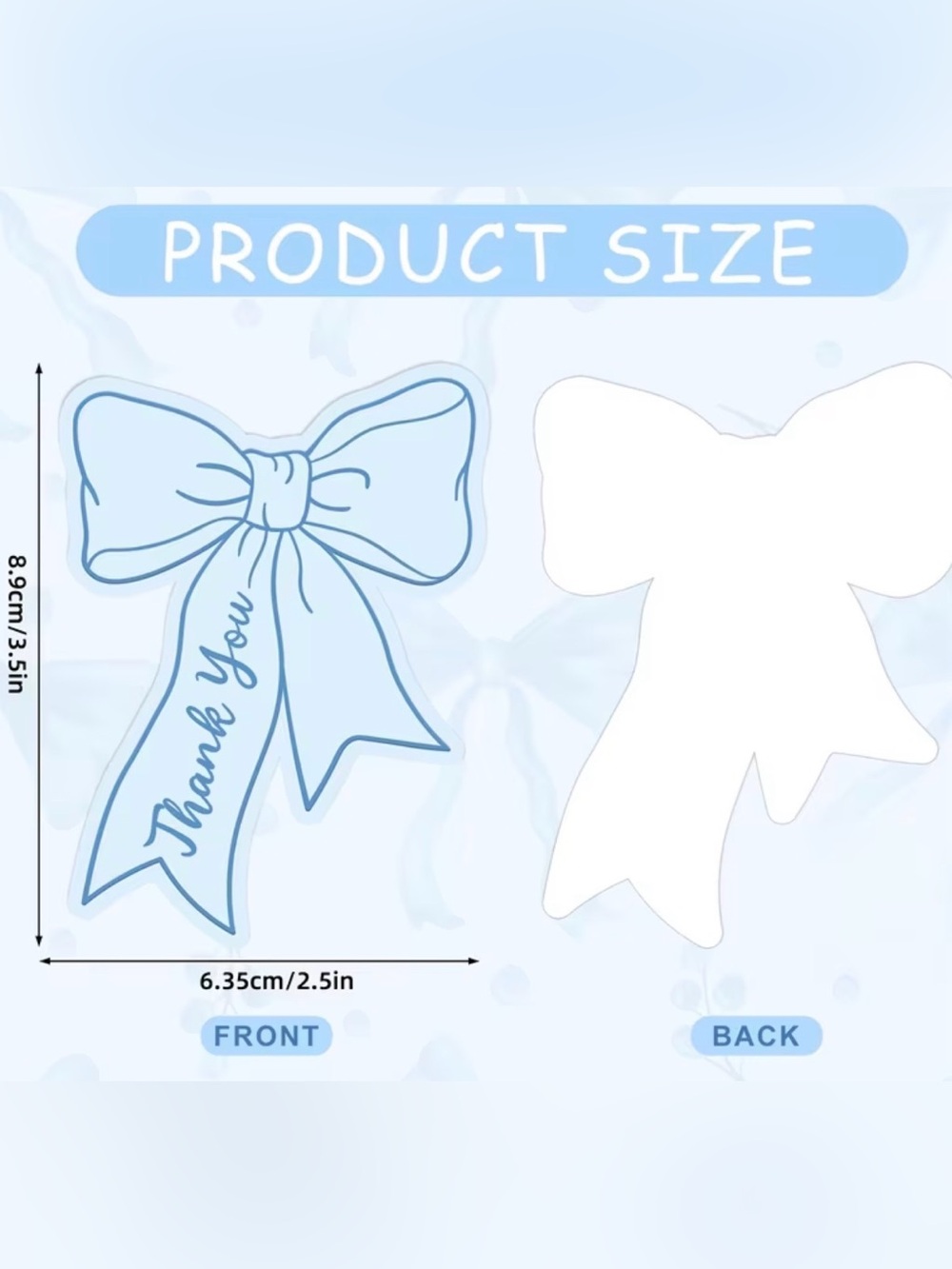 590pcs Shipping Bundle 30 Poly Mailers, 30 Clear Bags, 30 Cards & 500 Stickers - Picture 12 of 15